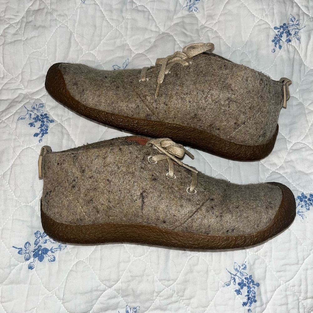Keen Mosey Wool Chukka Boots Taupe/Birch  sz 10 - Picture 5 of 10